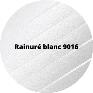 RAL-rainuré-blanc-9016