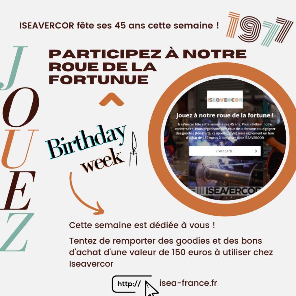 Anniversaire d'ISEAVERCOR